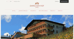 Desktop Screenshot of damuelserhof.at